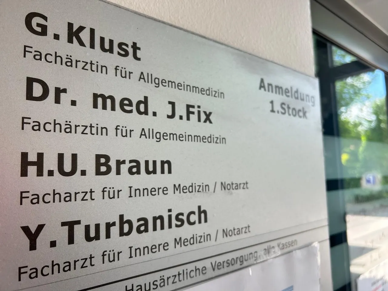 Ärzte-Terminbörse der Gemeinschaftspraxis Karlsfeld
